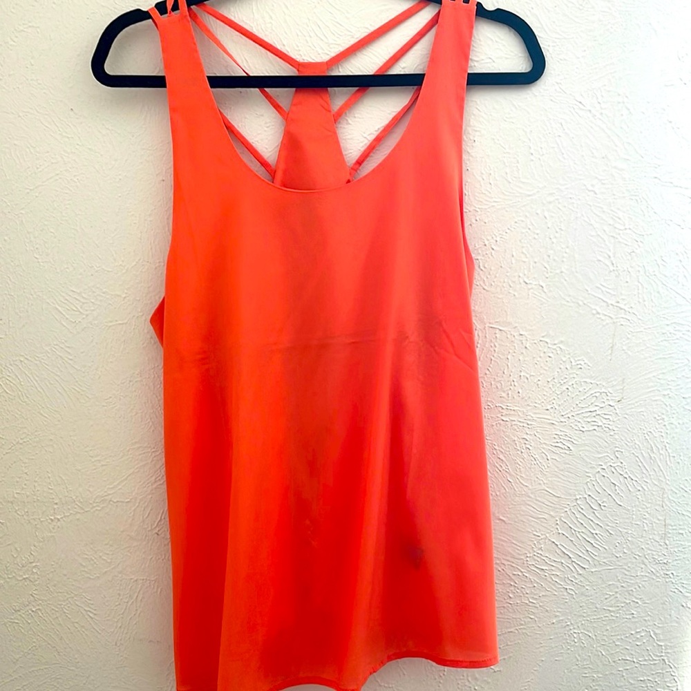 Coral Tank Top Blouse